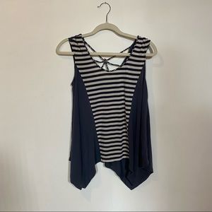 Anthro. One September Handkerchief top